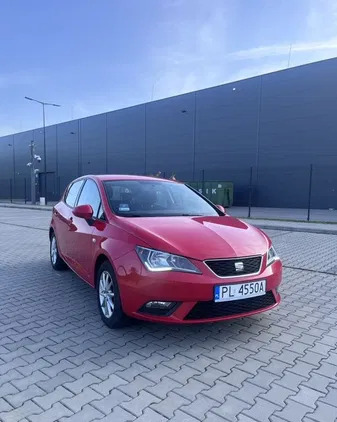 seat ibiza wielkopolskie Seat Ibiza cena 39700 przebieg: 77621, rok produkcji 2017 z Leszno